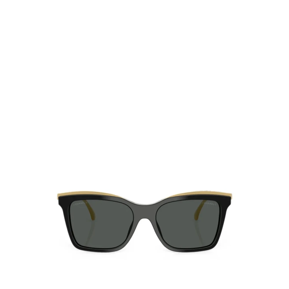 Chanel Butterfly Sunglasses - Female - Sunglasses - Black - 54 Mm - Accessories
