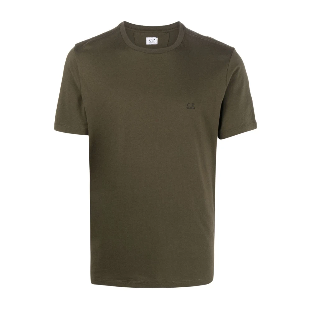 C.P. Company Groene Grafische Print Katoenen T-shirt Green Heren