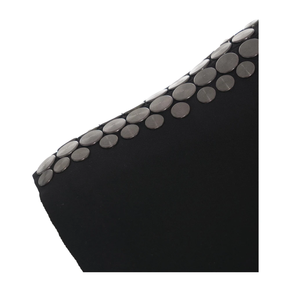 Norma Kamali Zwart Stud Detail Jumpsuit Black Dames