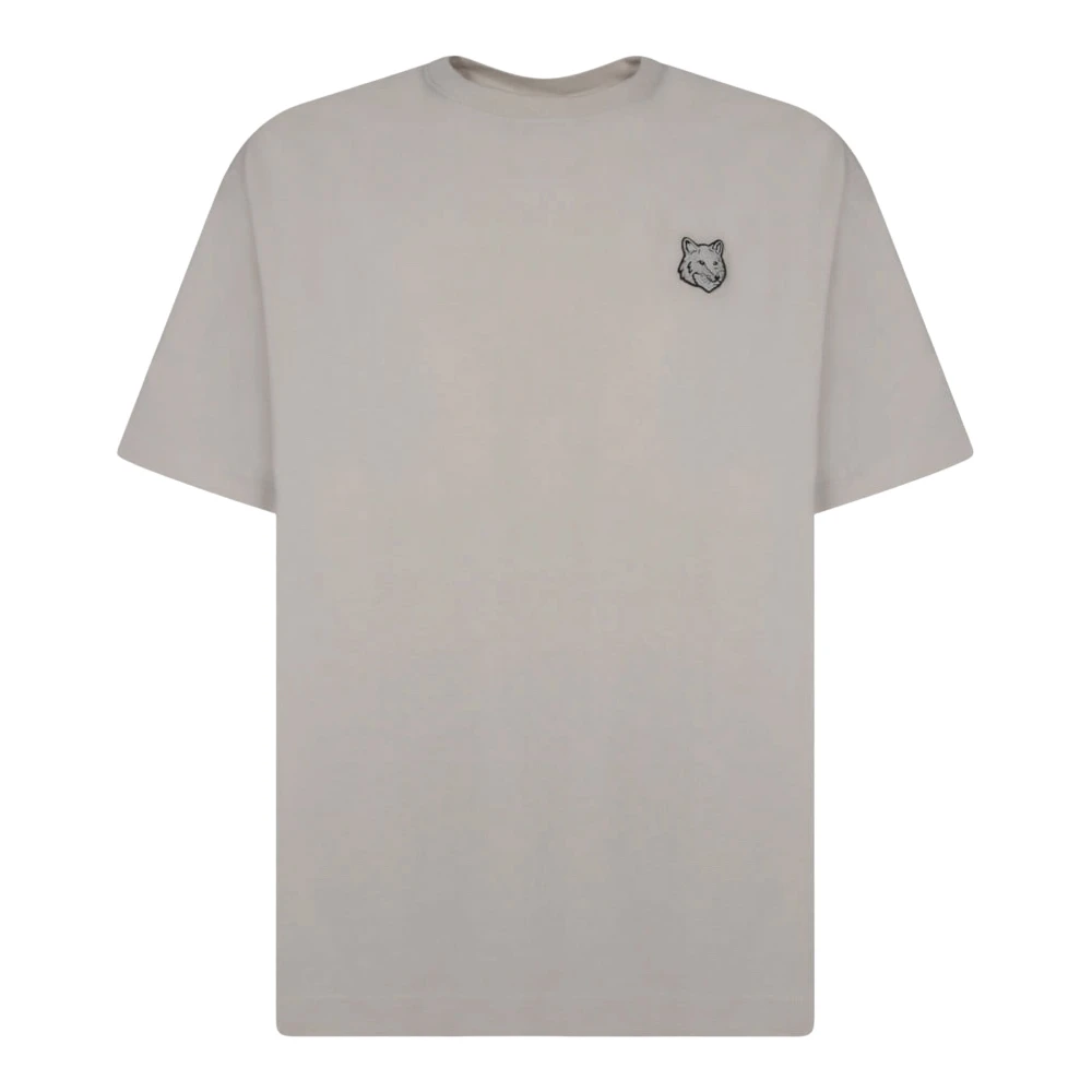 Maison Kitsuné Mannen T-shirt Collectie Gray Heren