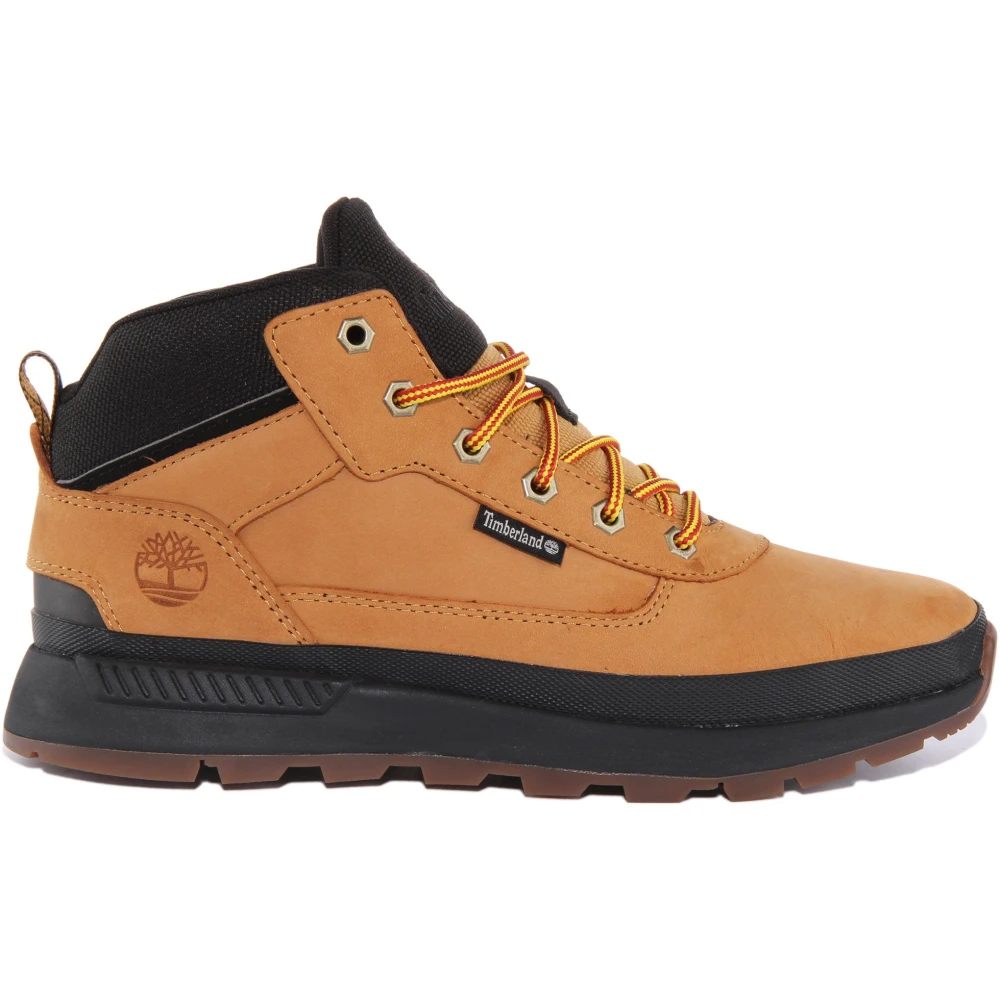Timberland Boys Brown Field Trekker Mid Trainers - Kids Boots - 38 Eu - Kids