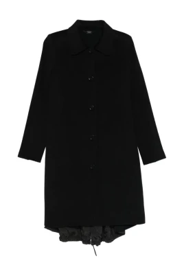 Oversized Ullmixkappa med Dragsko i Fållen