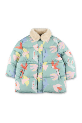dove-print-puffer-coat-green