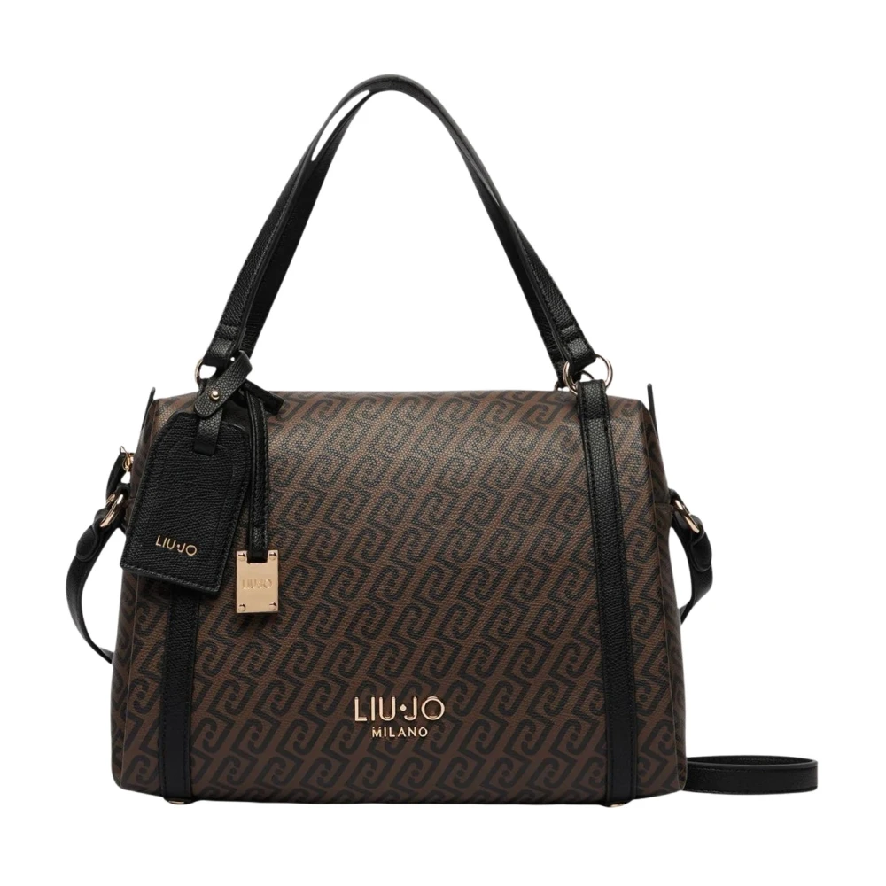 Liu Jo Donna Marrone - Ilyana S Satchel - Bags - One Size