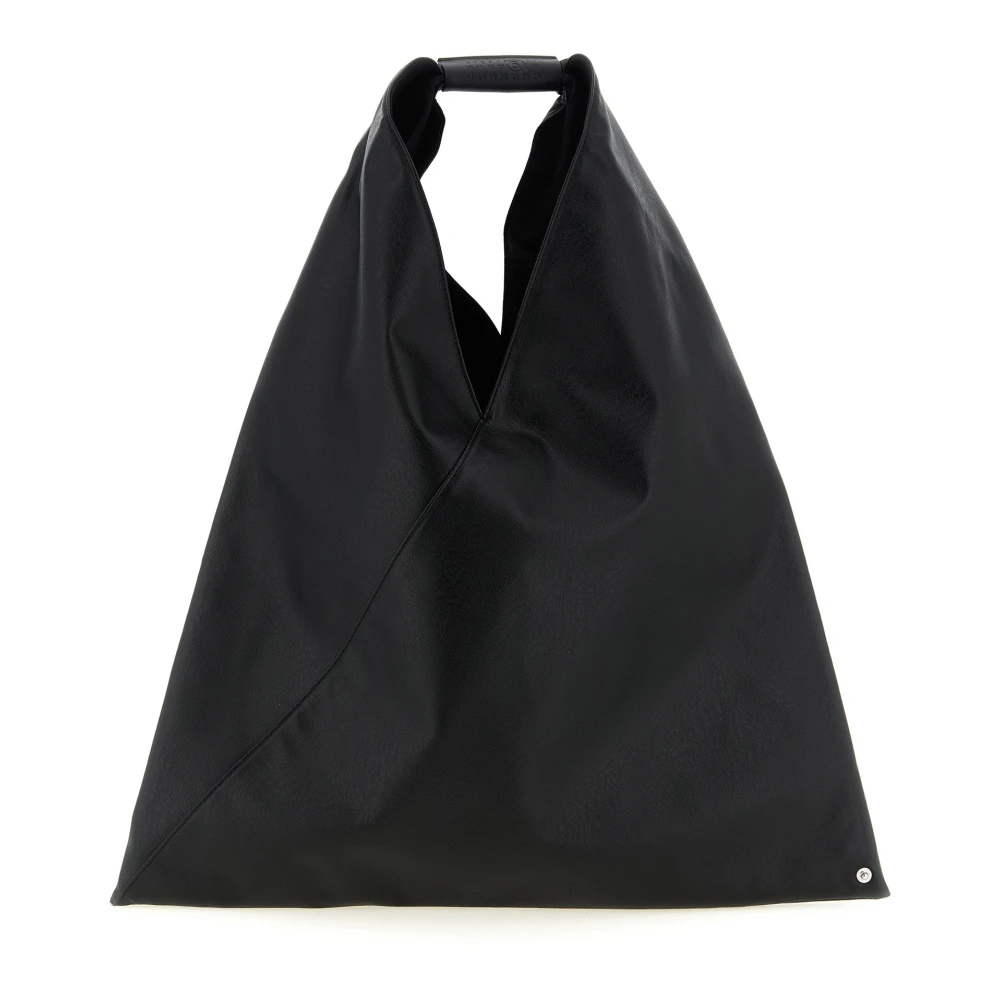 Mm6 Maison Margiela Women's Black Shopping Bags, One Size, Japanese Bag