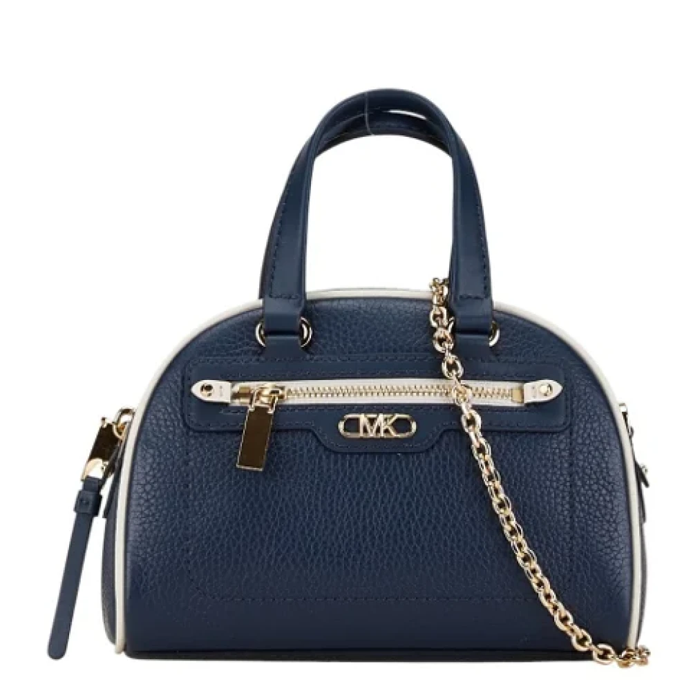 Michael Kors Pre-owned Leather handbags Blue Dames