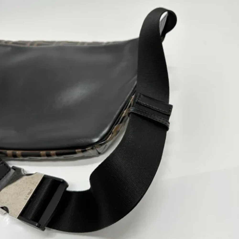 Fendi Vintage Pre-owned Leather fendi-bags Brown Heren