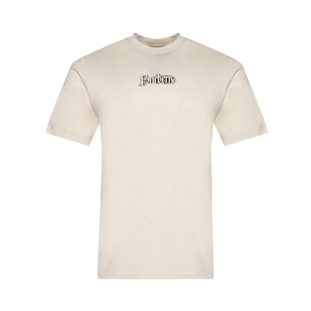 Burberry Roomwit Logo T-shirt Beige Heren