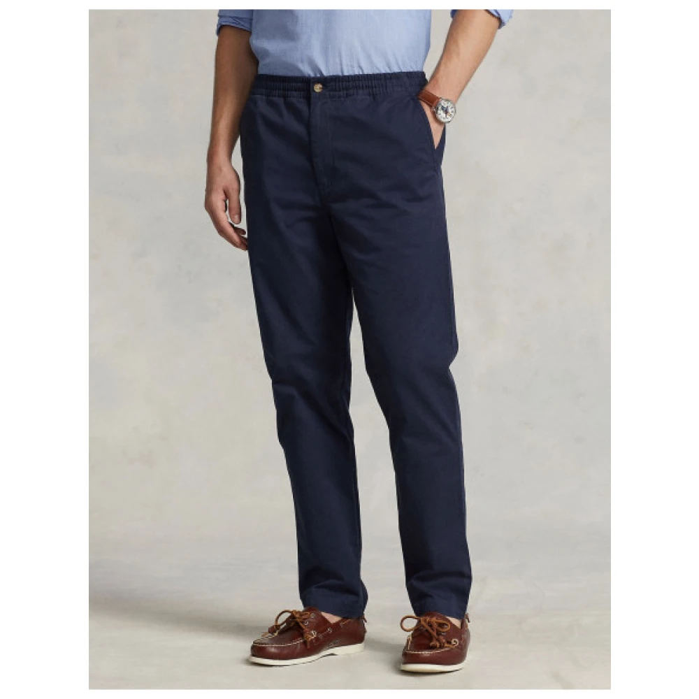 Polo Ralph Lauren Elastische taille Prepster broek Blue Heren