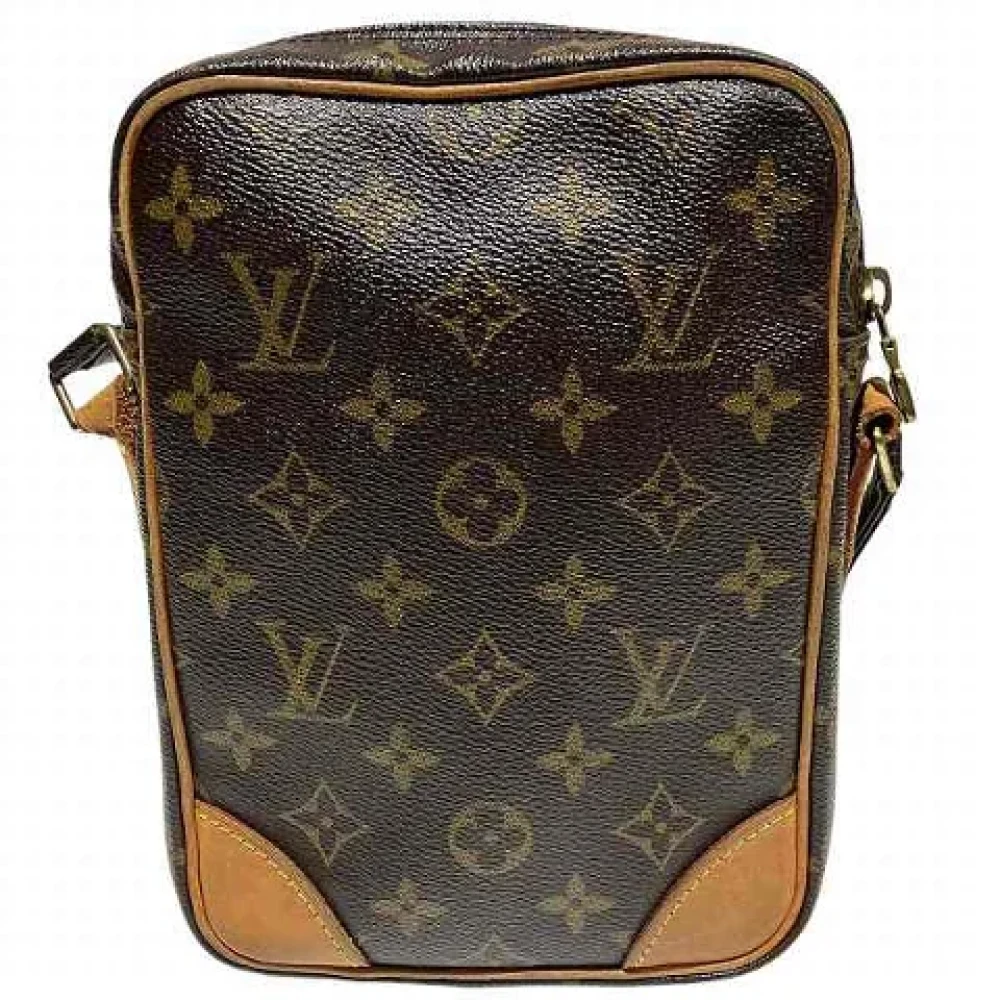 Louis Vuitton Vintage Pre-owned Canvas crossbody-bags Brown Dames