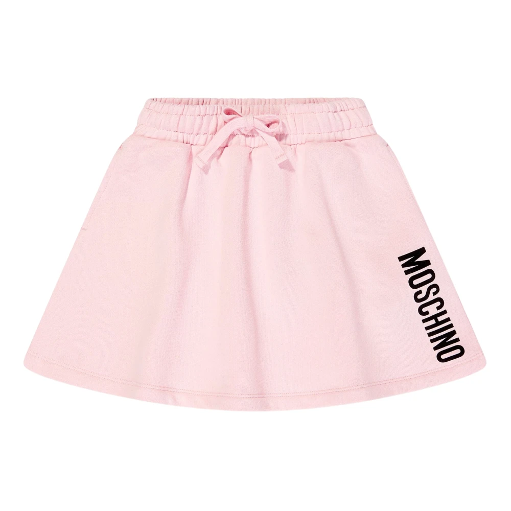 Moschino Girls Pink Logo Skirt For - Kids Skirts - 6 Y - Kids