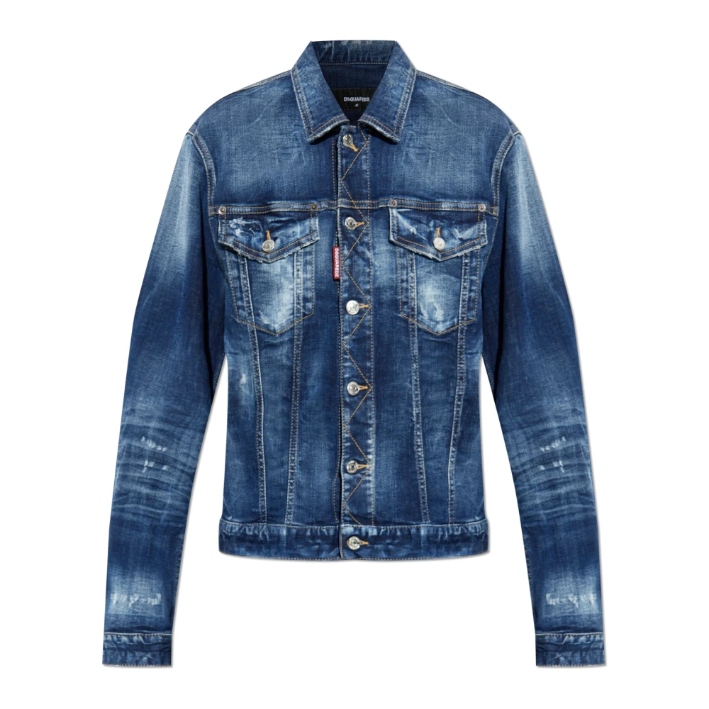 Jackets > Denim Jackets - - Dsquared2 - Modalova