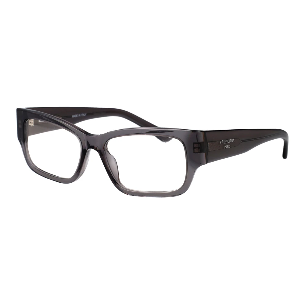 Balenciaga Men's Gray Glasses, 53 Mm, Stylish Optical Glasses Bb0371o