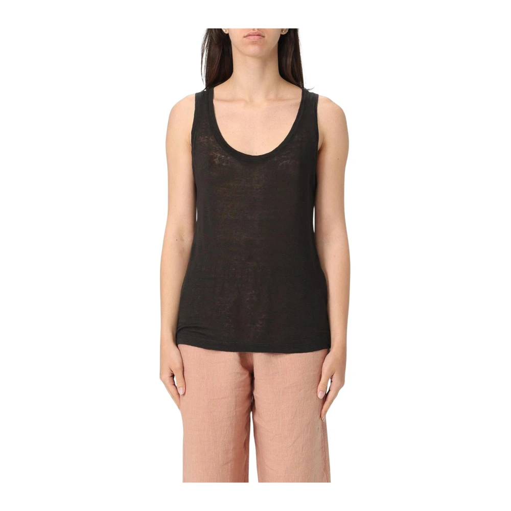 Tops > Sleeveless Tops - - 120% Lino - Modalova