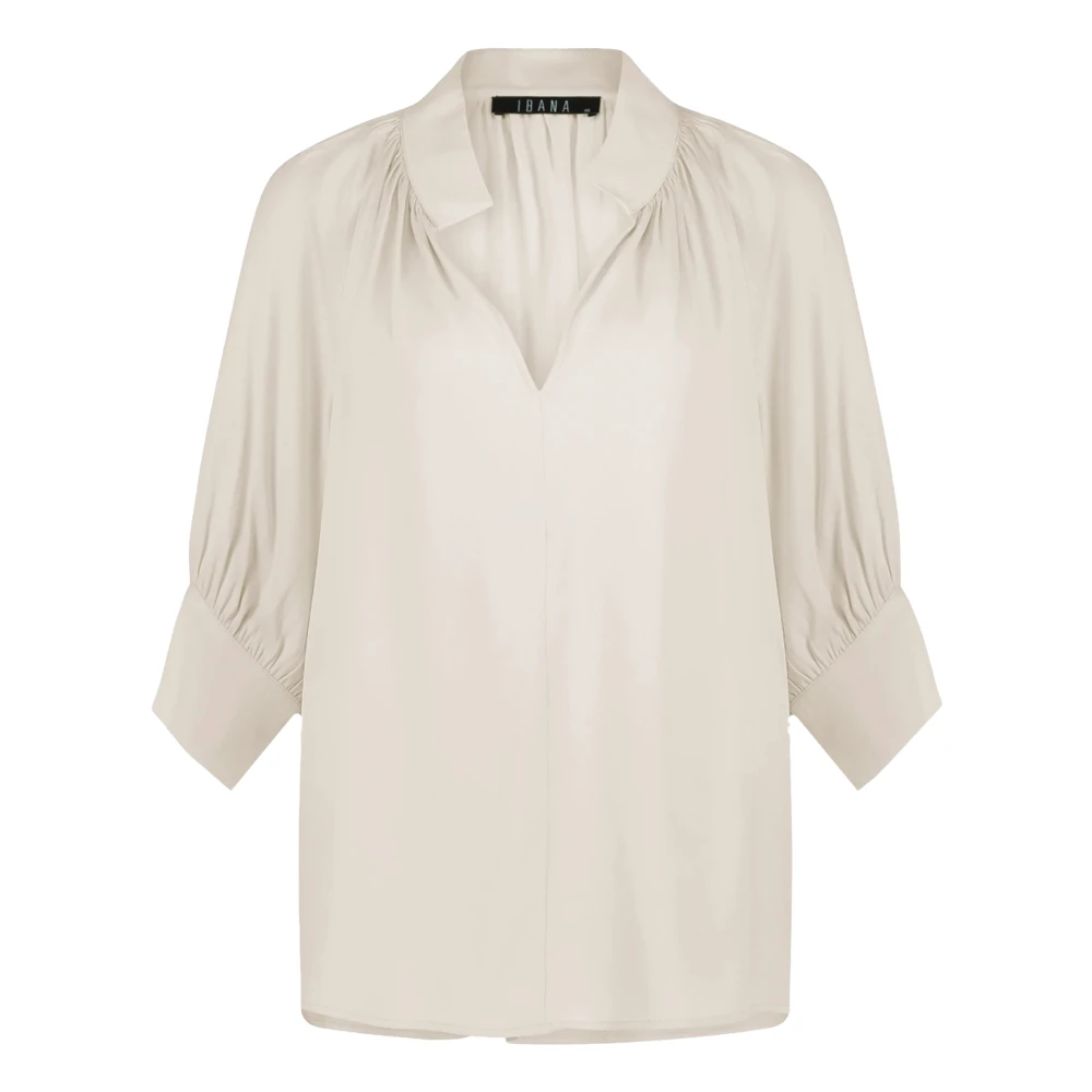 Ibana Taleen Blouses Stijlvolle Collectie White Dames