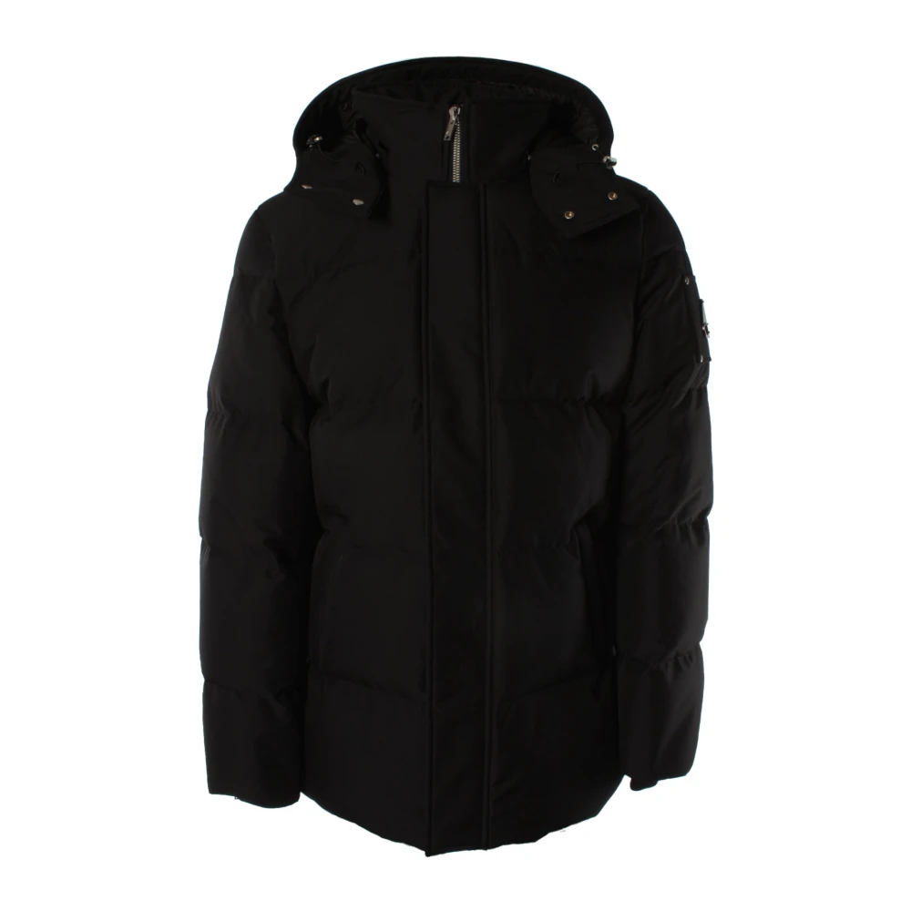 Moose Knuckles Men's Black Down Jackets, S, Cloud 3Q Down Jacket