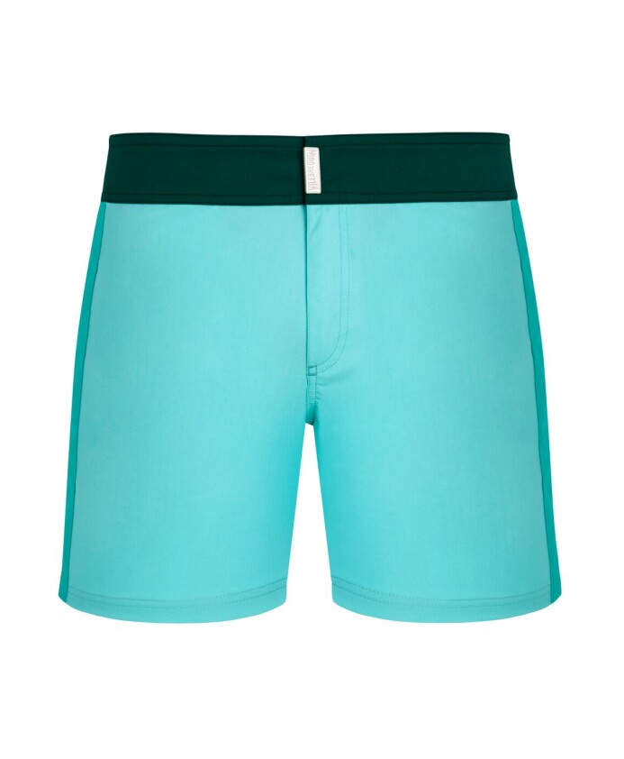 maillot-de-bain-court-stretch-ceinture-plate-color-block