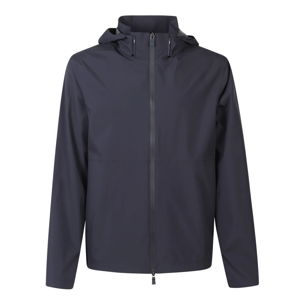 Herno Hombre Azul - Chaqueta Con Capucha Y Cremallera - Jackets - 2XL - Chaqueta Con Capucha Y Cremallera