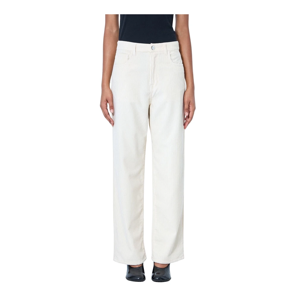 Rohe Women's White Bruun Cotton Corduroy Straight Pants UK Size 10 - Mytheresa - Image 5