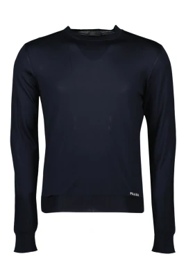 Blå Silkeströja