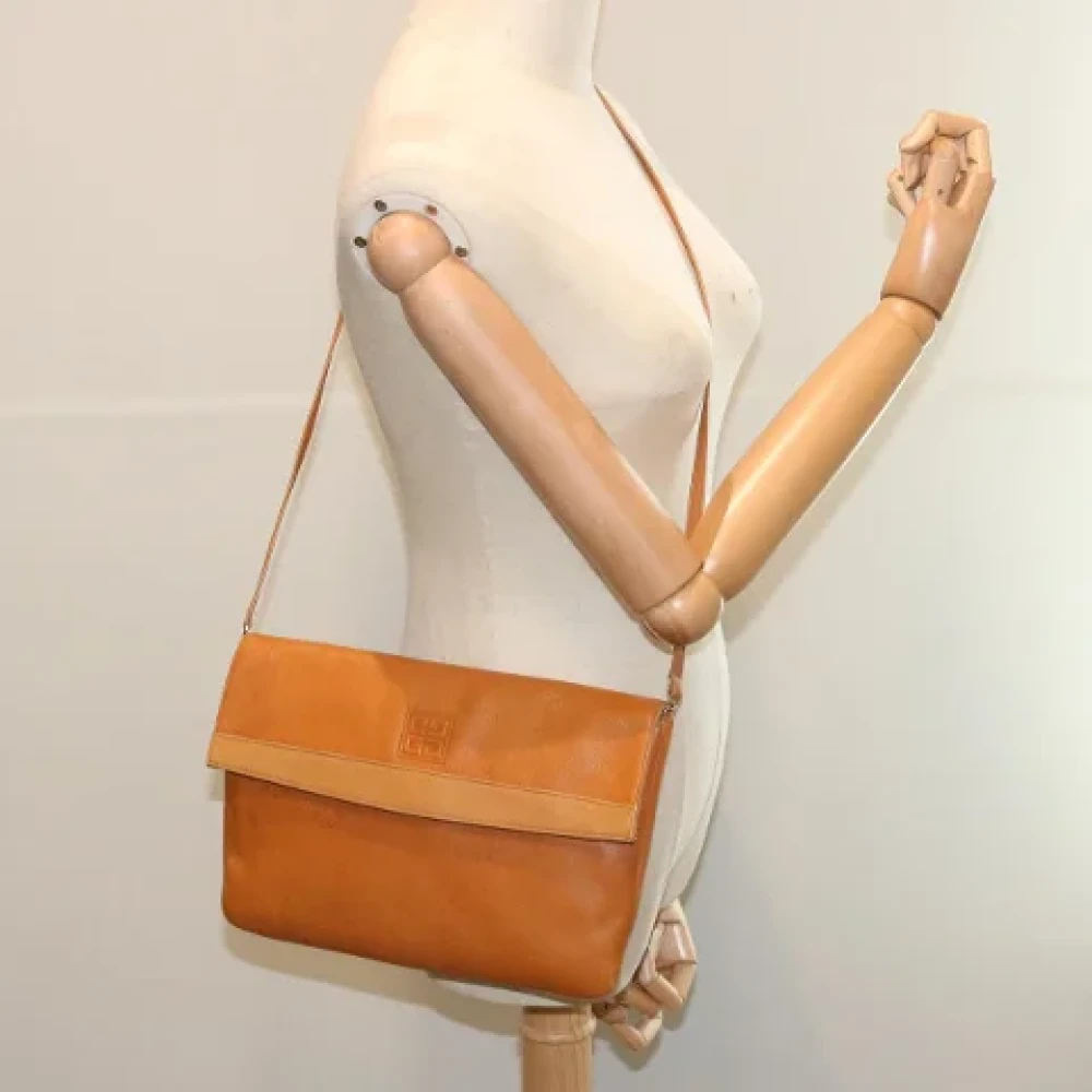 Givenchy Pre-owned Leather shoulder-bags Brown Dames