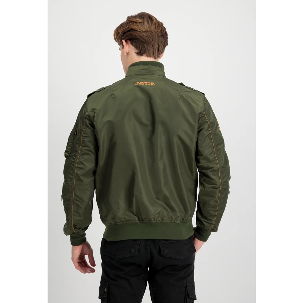 alpha industries Falcon II Donkergroene Vluchtjas Green Heren