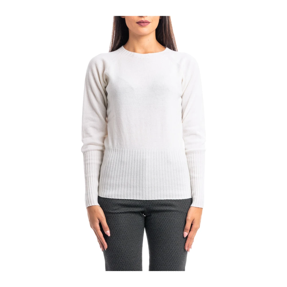 Seventy Crewneck Sweater White Dames