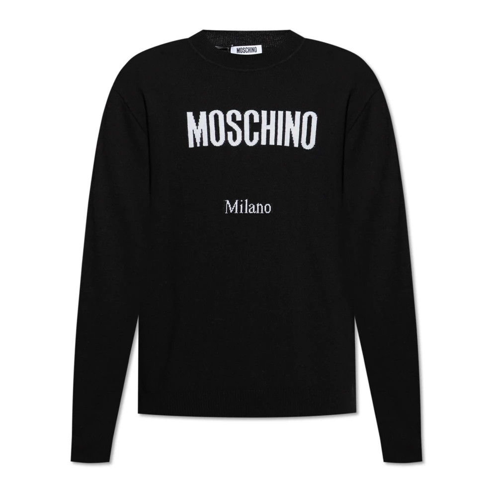 Moschino Uomo Nero Maglie, Xl, New,