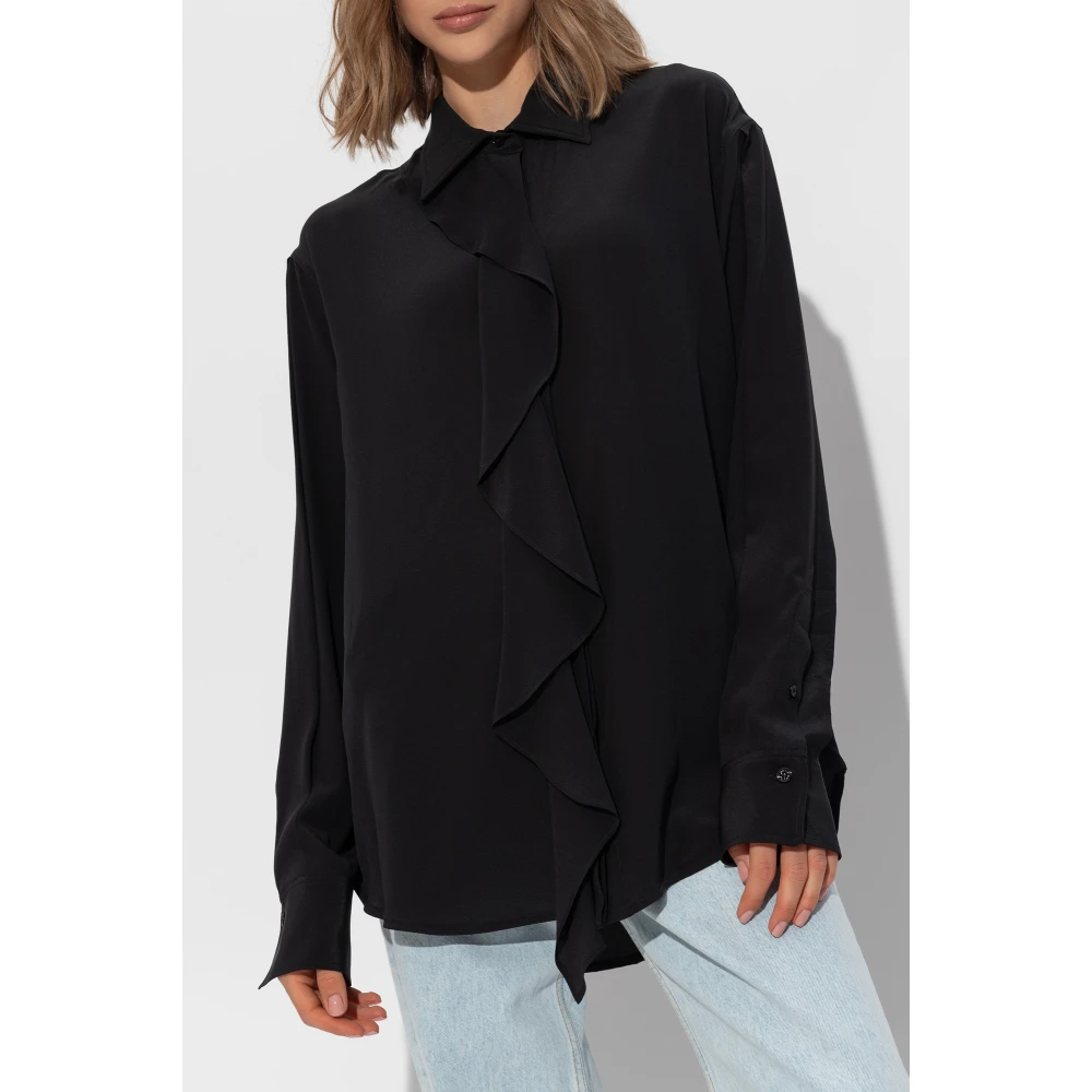 Victoria Beckham Zijden blouse Black Dames