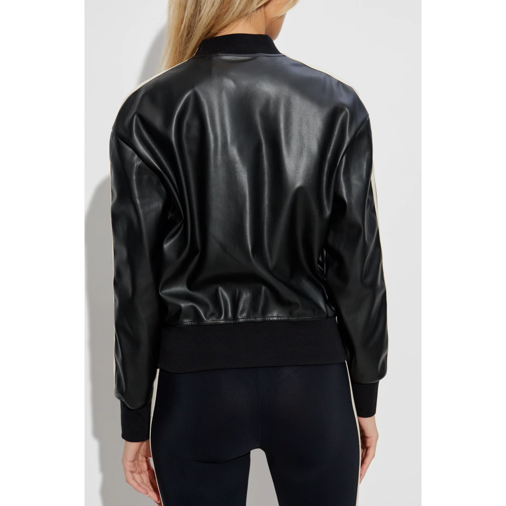 Palm Angels Jas met logo Black Dames