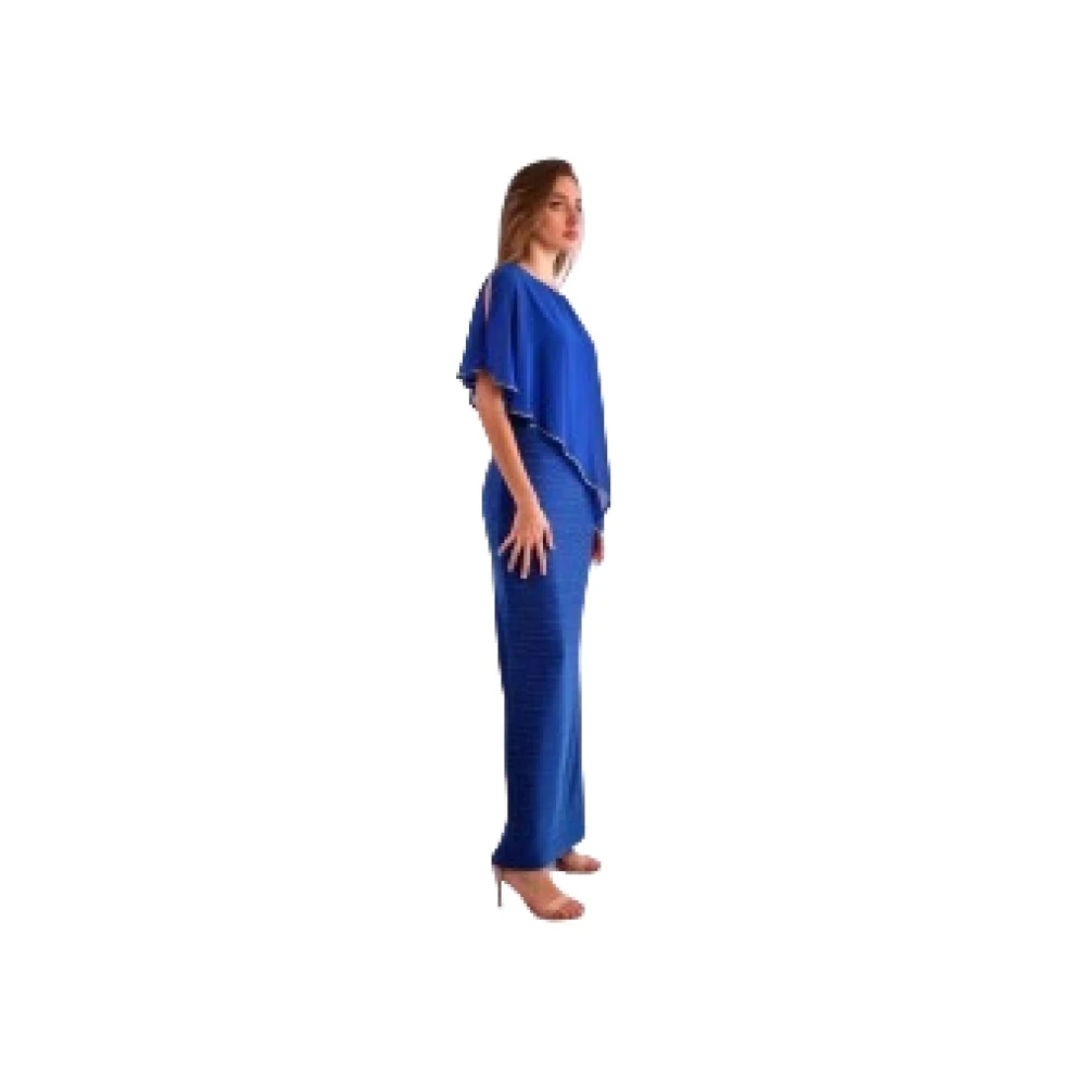Frank Lyman Polyester Jurken Blue Dames