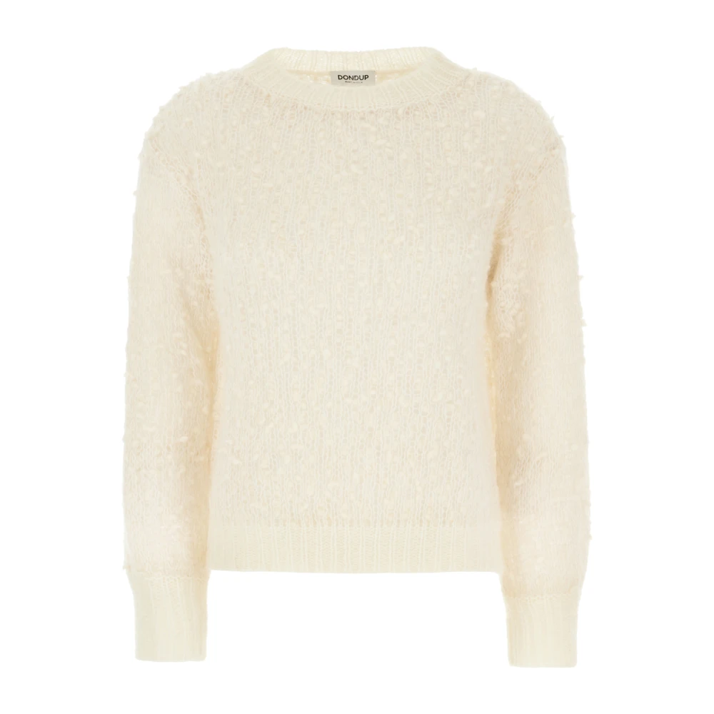 Dondup Stijlvolle Breigoed Collectie Beige Dames