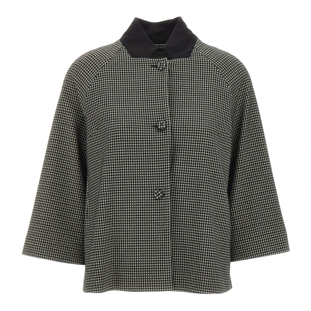 Elena Mirò Veste À Carreaux Femme Vestes Multicolore 38 Fr
