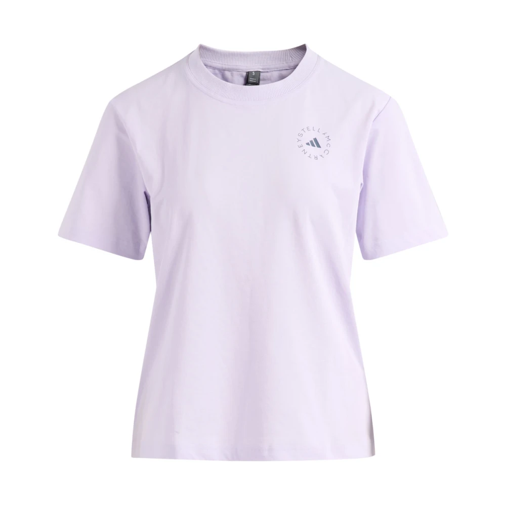 Adidas By Stella Mccartney Women's Purple Training T-Shirts & Tops, Xs, Regl Tee