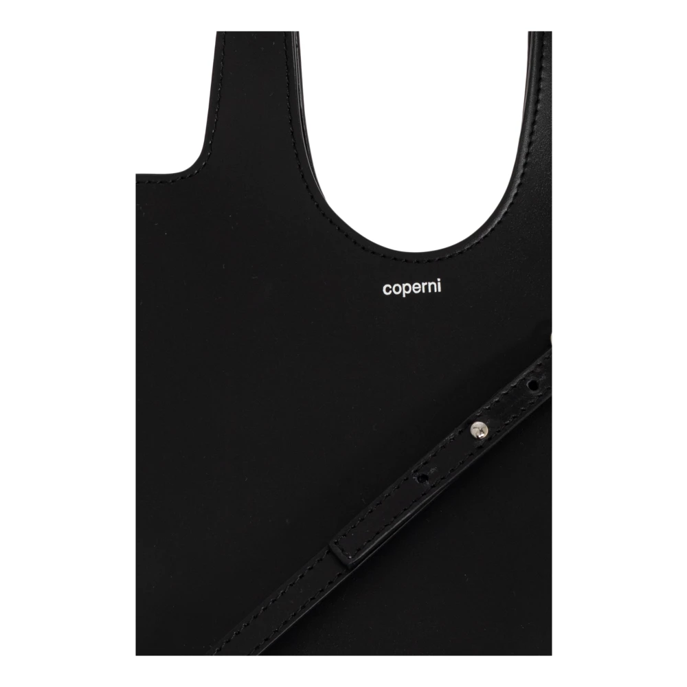 Coperni Schoudertas Baby Heart Black Dames