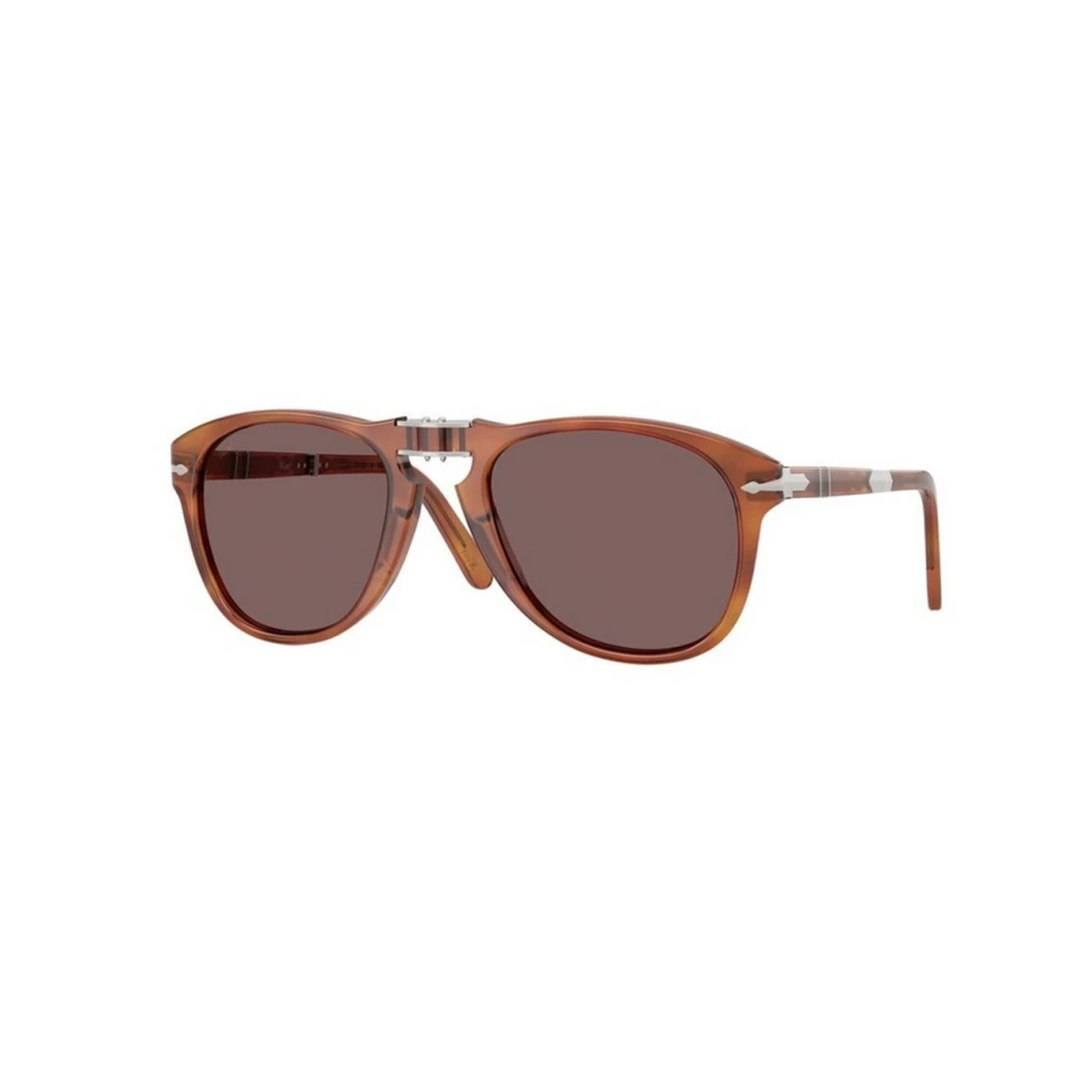 Persol Men's Purple Po0714sm 96/53 Man Sunglasses Acetate Havana Violet Pilot Normal - Image 3