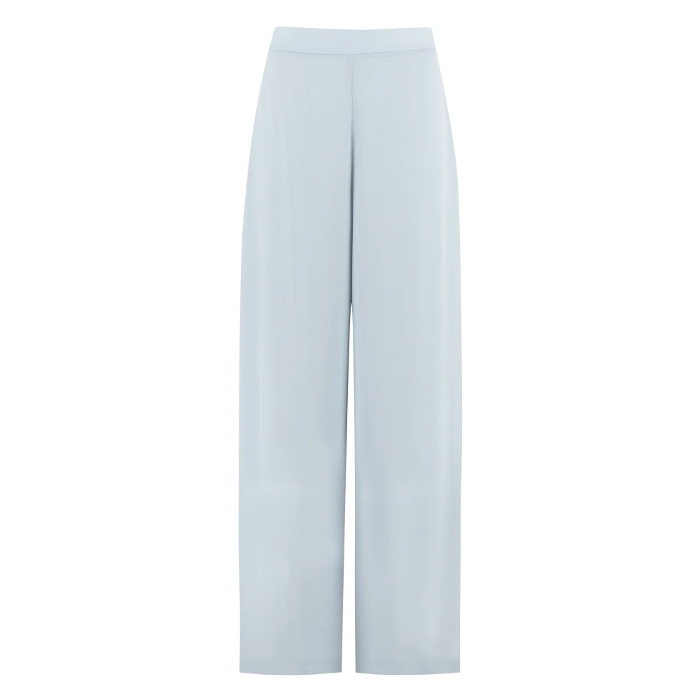 Clips Wijde broek met elastische taille Blue Dames