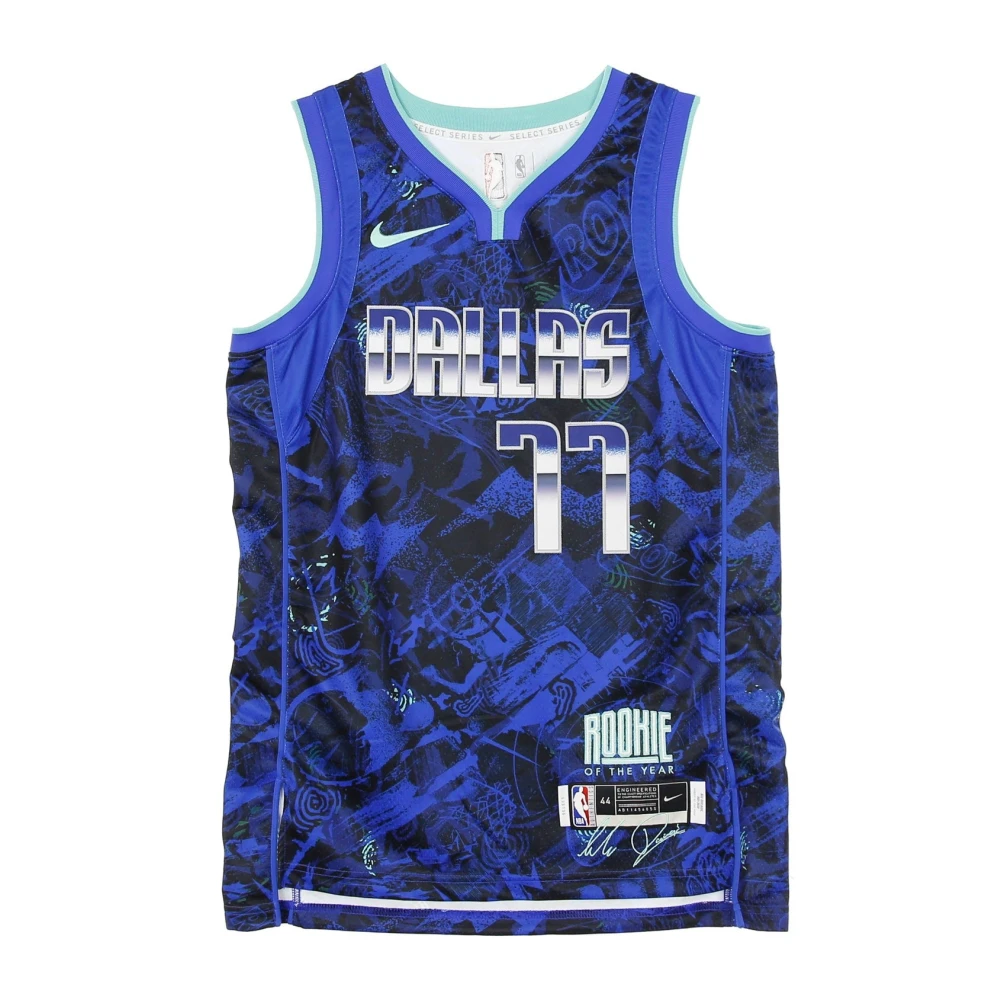 Nike Luka Doncic Basketbal Tanktop Blue Heren