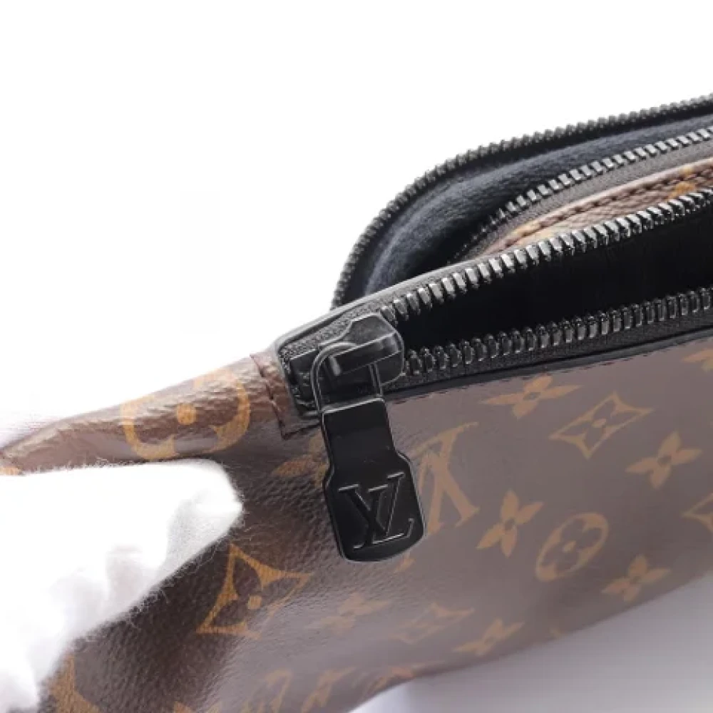 Louis Vuitton Vintage Pre-owned Canvas louis-vuitton-bags Black Heren
