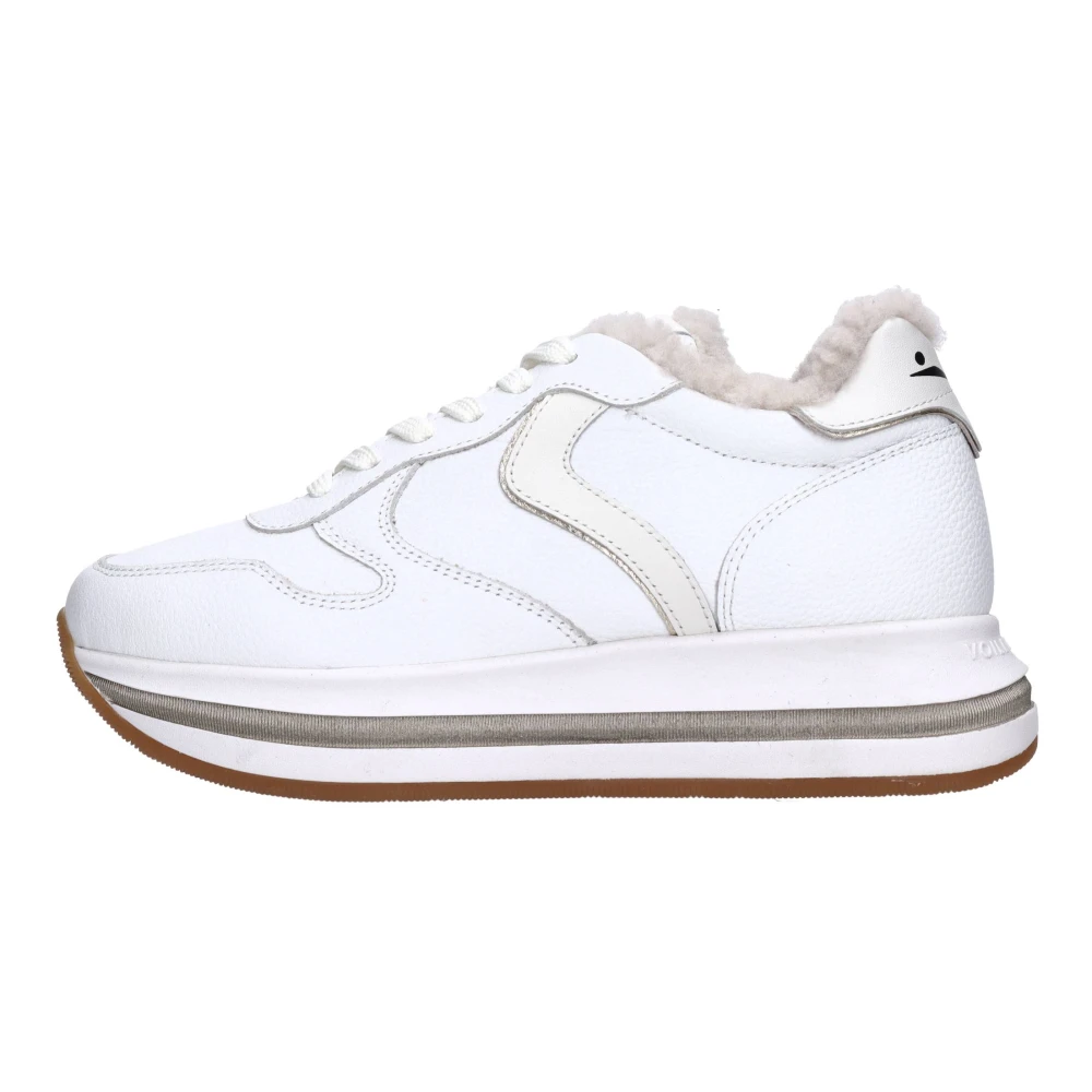 Voile Blanche Sneakers Dames Schoenen Wit