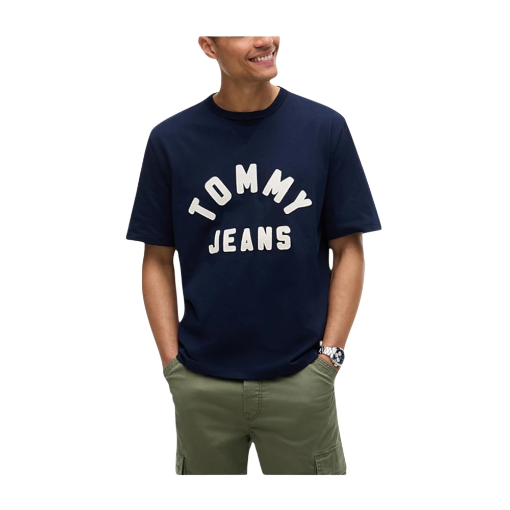 Tommy Hilfiger Uomo Blu - T-Shirt Classica Anni '90 - Tops - S