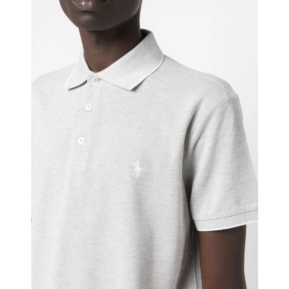 Ralph Lauren Klassiek Logo Polo Shirt Gray Heren