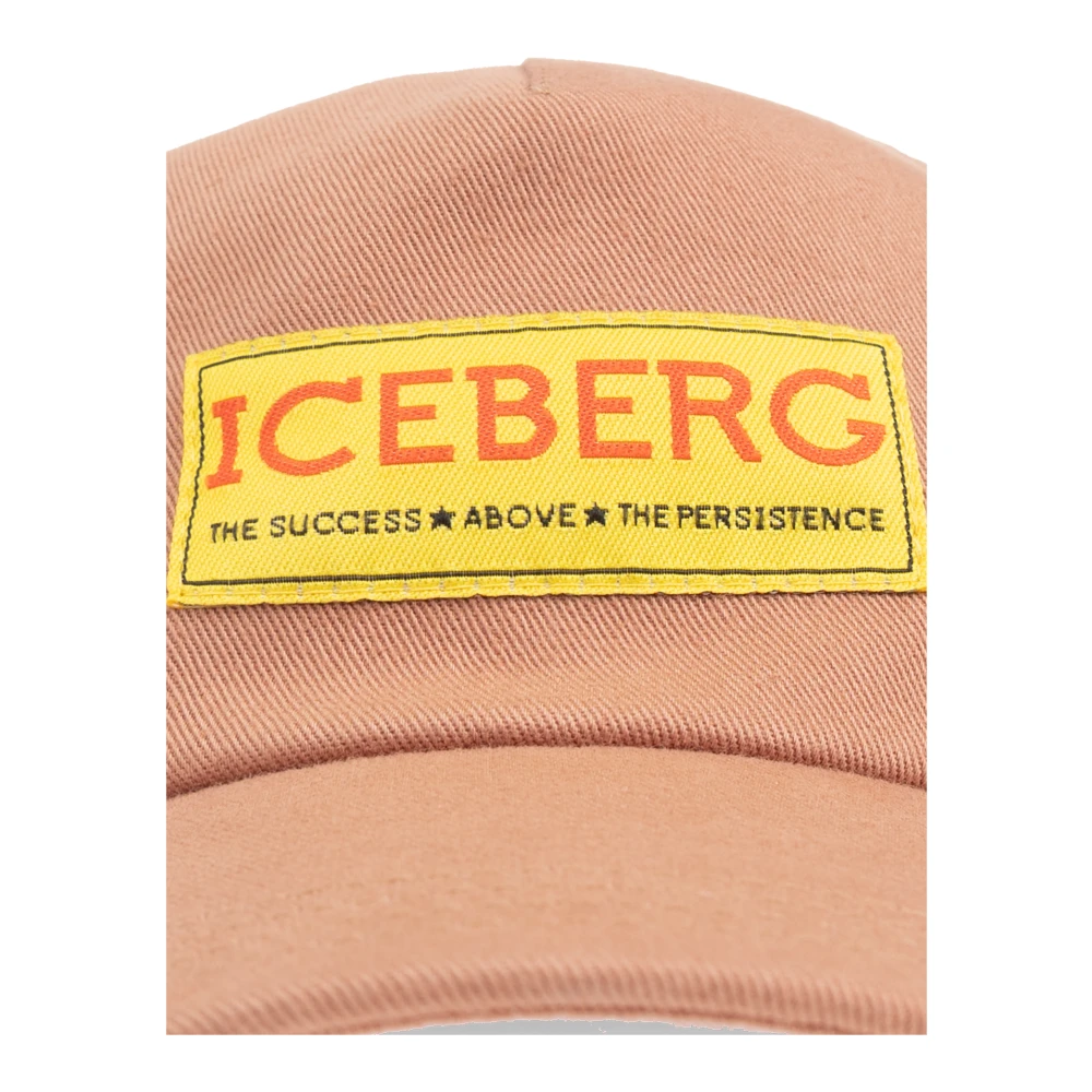 Iceberg Pet met logo Beige Heren