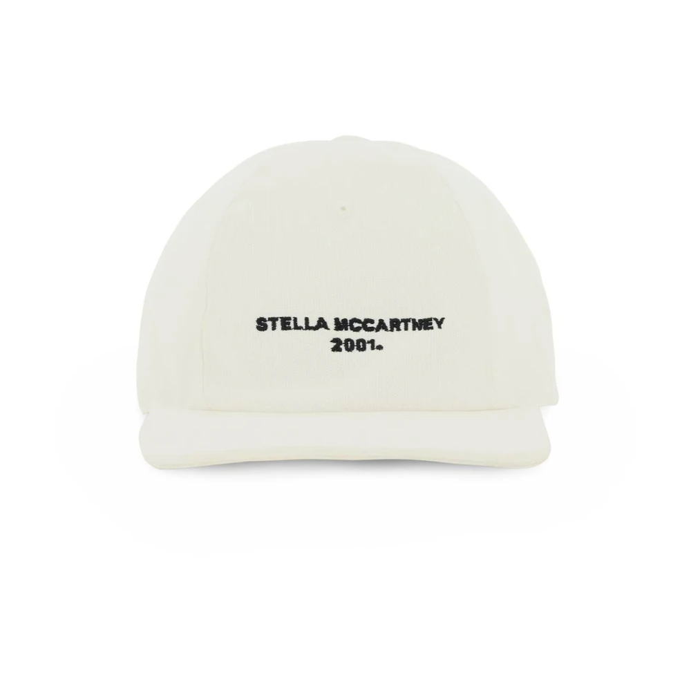 Stella Mccartney Women's White Logo Baseball Cap