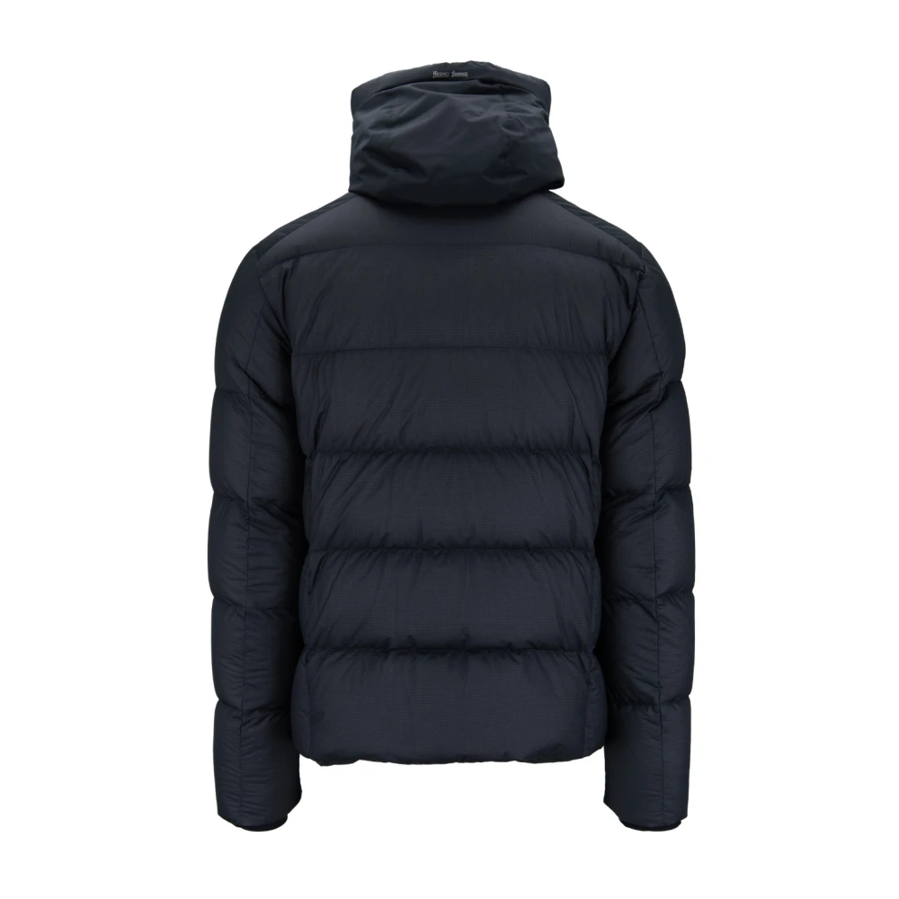 Herno Gewatteerd Jack met Rits Black Heren