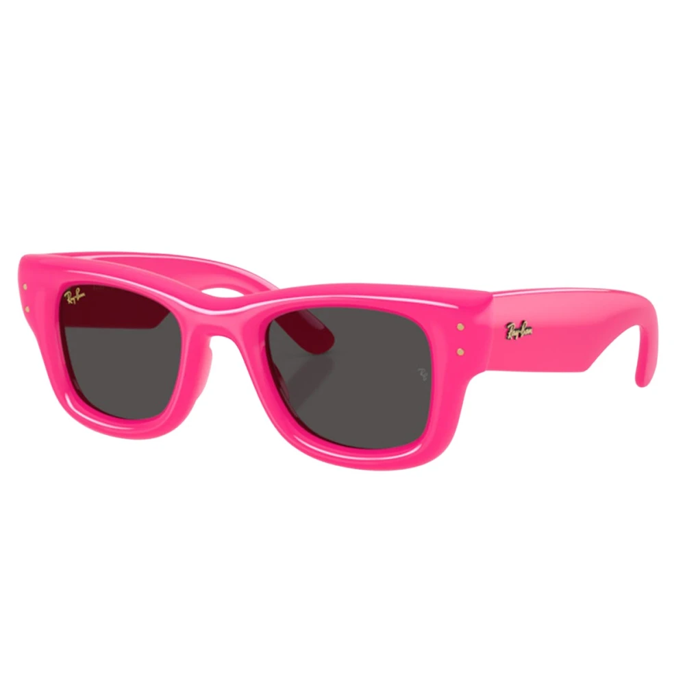 Ray-Ban Unisex Pink Sunglasses, 50 Mm, Rb4940 Wayfarer Puffer Sunglasses