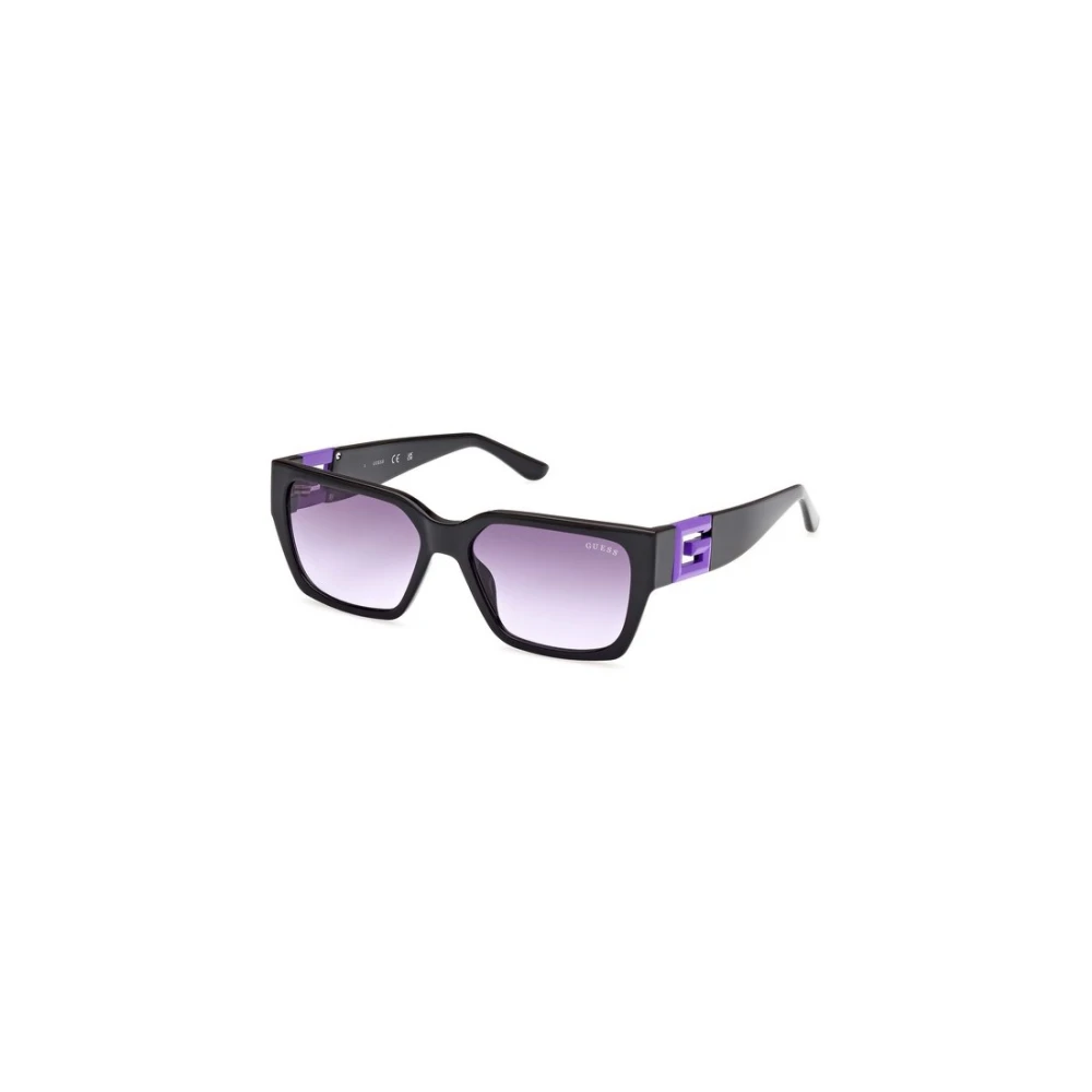 Guess Unisex Purple Sunglasses, 55 Mm, Authentic Stylish Glasses With Top-Notch Service