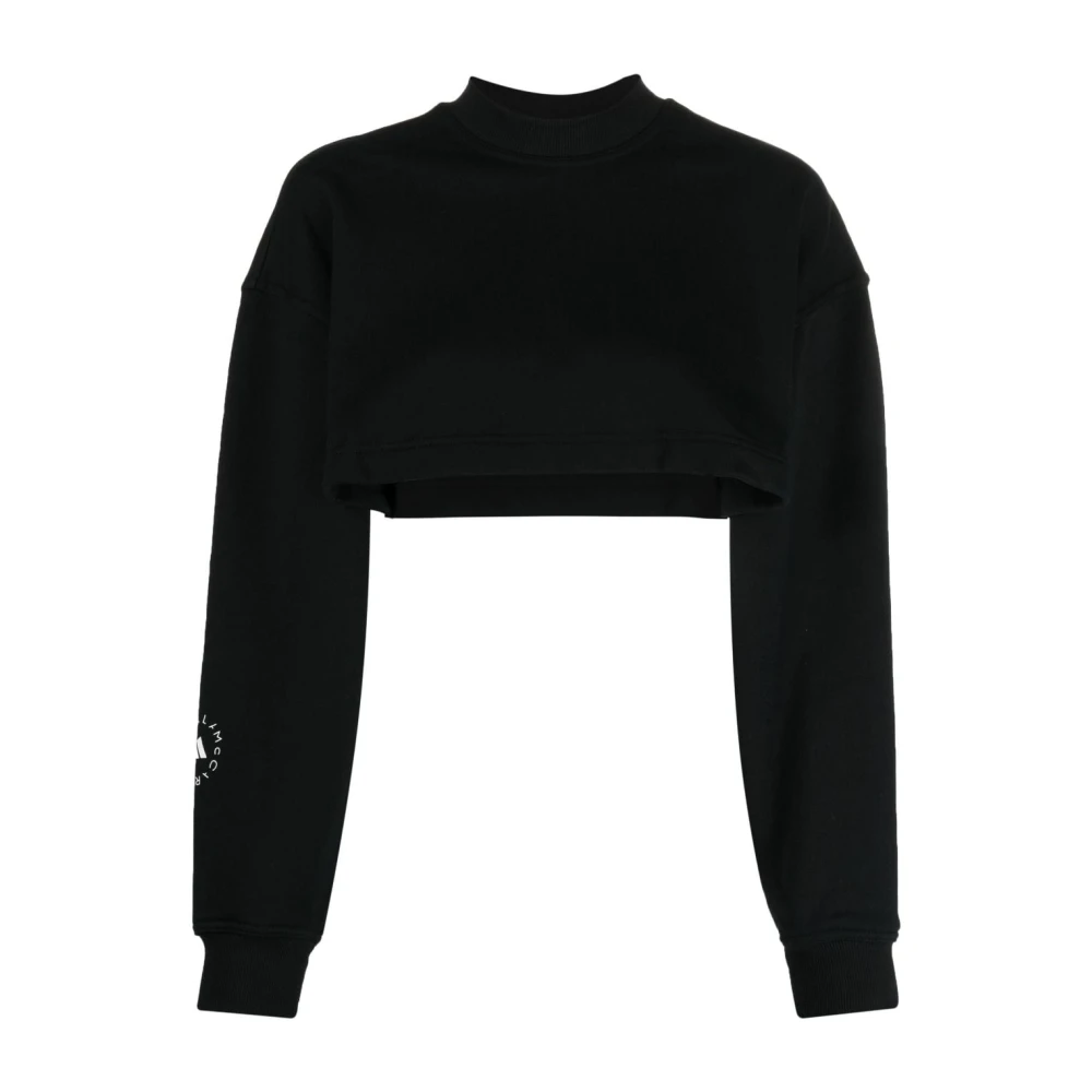 Adidas by stella mccartney Zwarte Sweaters van Stella McCartney Black Dames