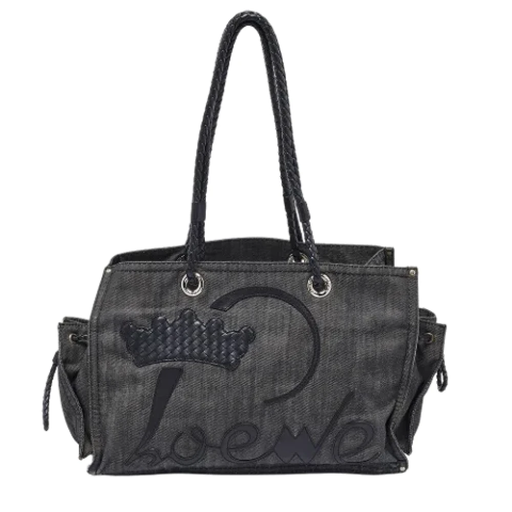 Loewe Pre-owned Denim totes Black Dames
