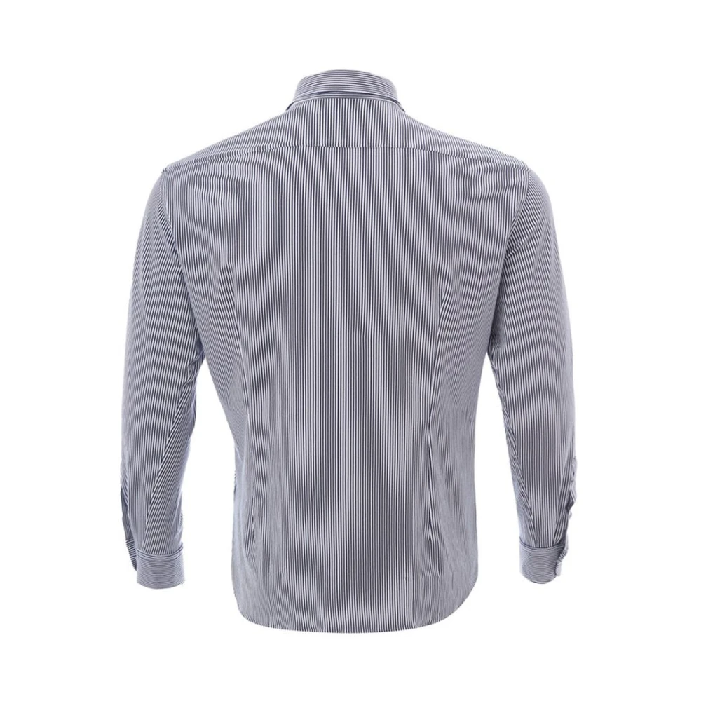 Lardini Elegante Multicolor Overhemd Blue Heren